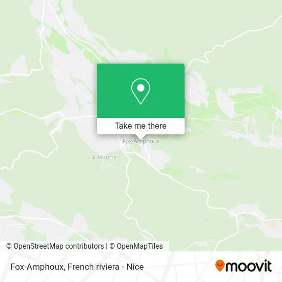 Fox-Amphoux map