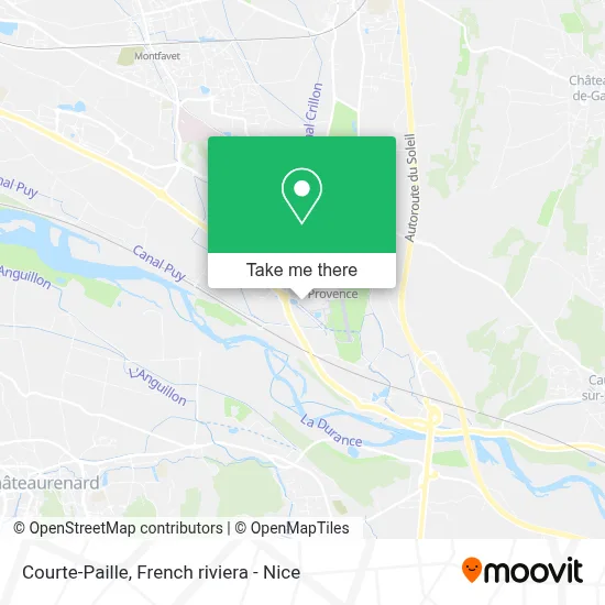 Courte-Paille map