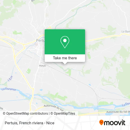 Pertuis map