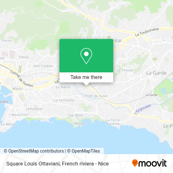 Square Louis Ottaviani map