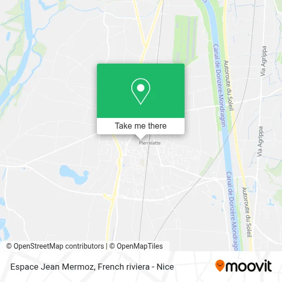 Espace Jean Mermoz map