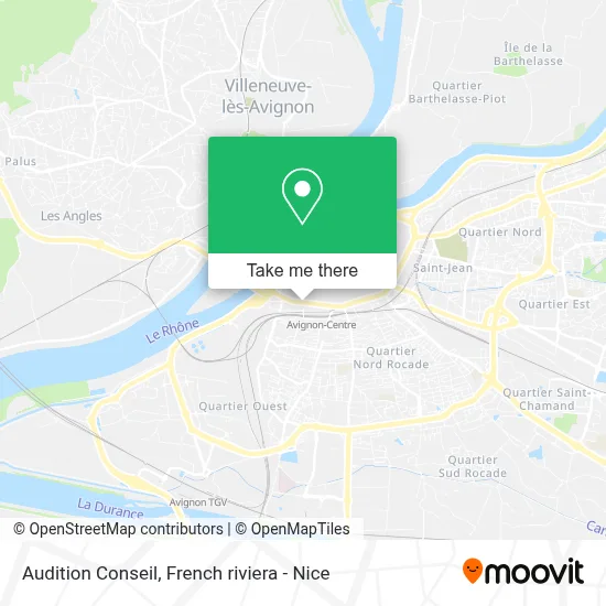 Audition Conseil map