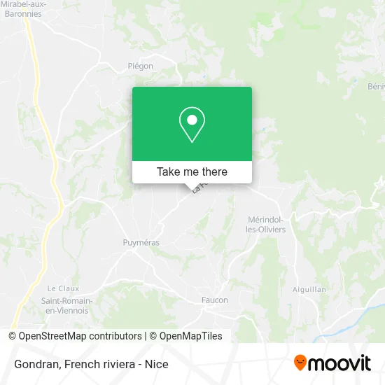 Gondran map