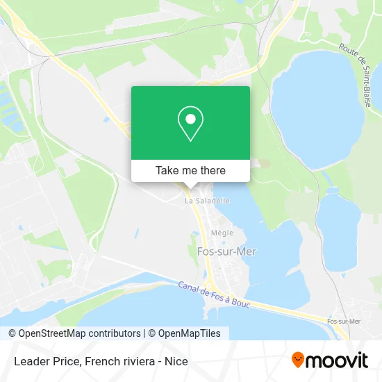 Leader Price map
