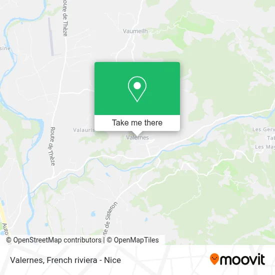Valernes map