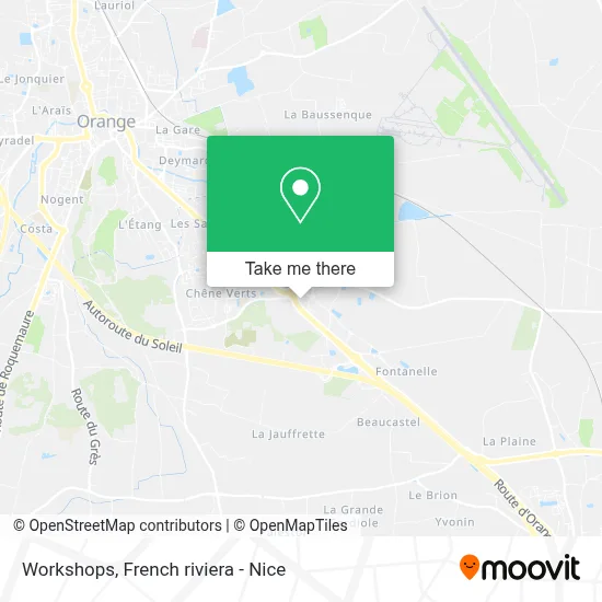 Ateliers map