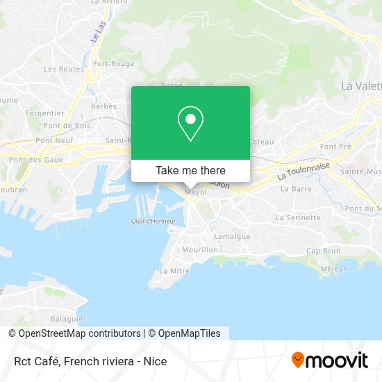 Mapa Rct Café