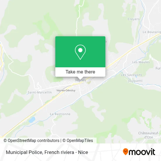 Police Municipale map