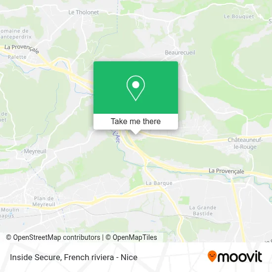 Inside Secure map