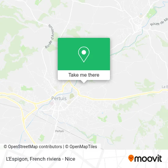 L'Espigon map