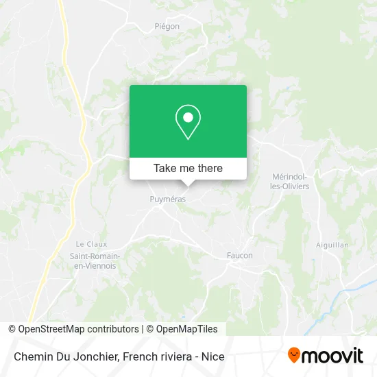 Chemin Du Jonchier map