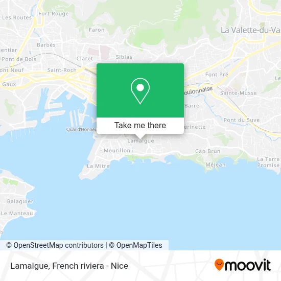 Lamalgue map