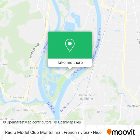 Radio Model Club Montelimar map