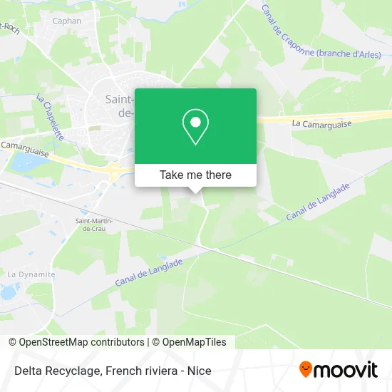 Delta Recyclage map