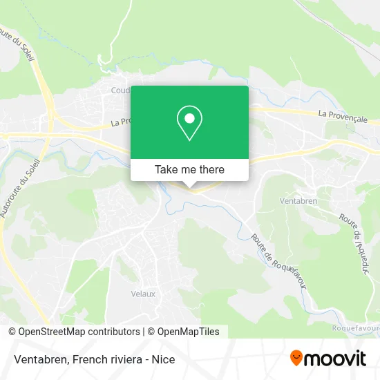 Ventabren map