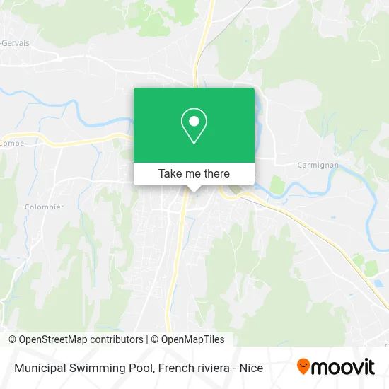 Piscine Municipale map