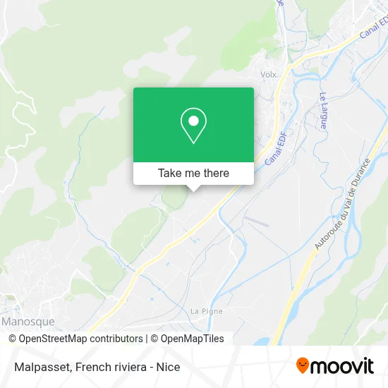 Malpasset map