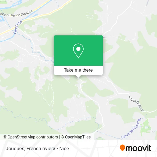 Jouques map