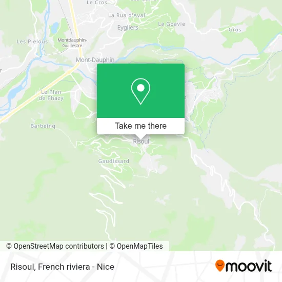 Risoul map