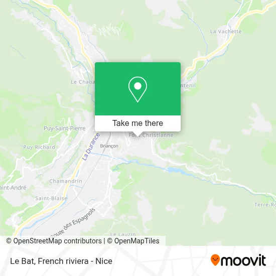 Le Bat map