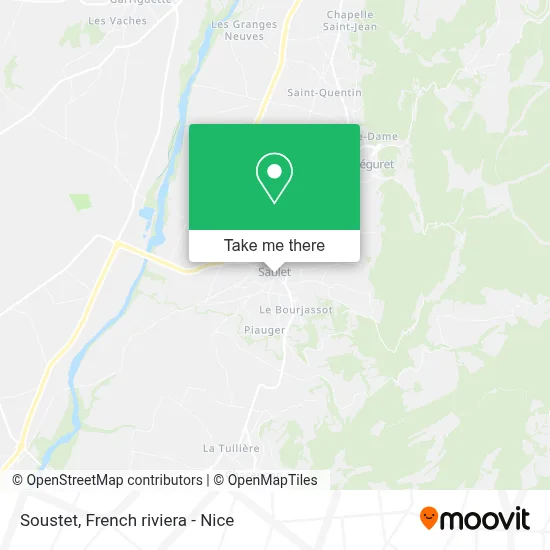 Soustet map