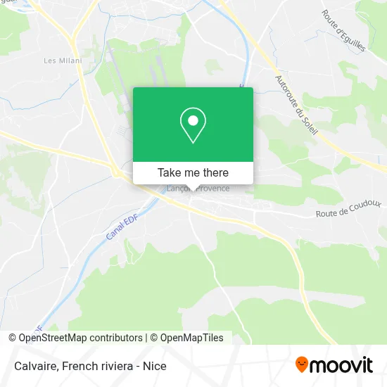 Calvaire map