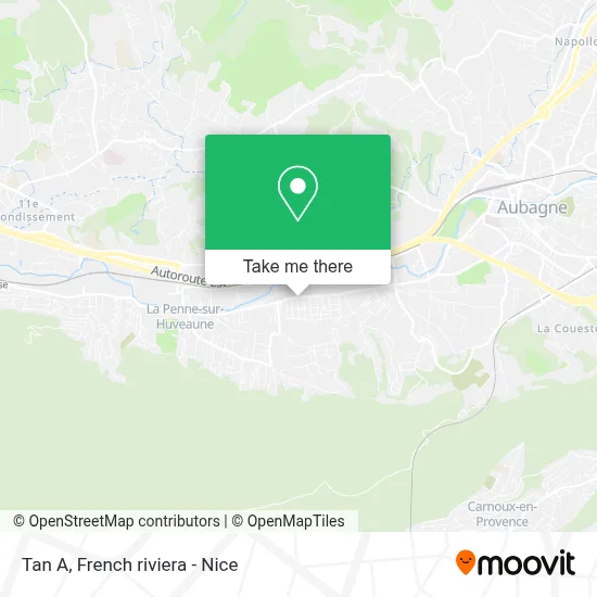 Tan A map