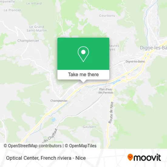 Optical Center map