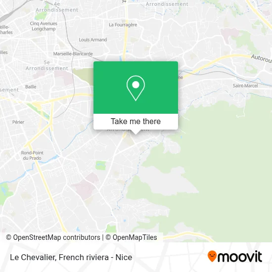 Le Chevalier map