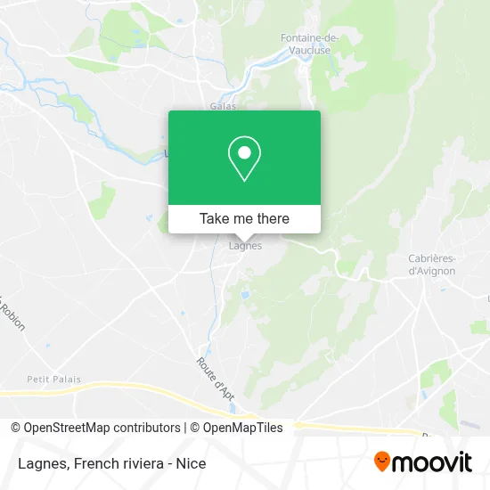 Lagnes map