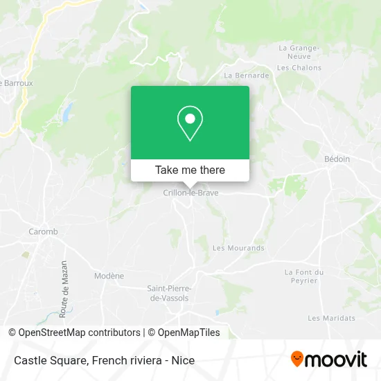 Place Du Château map