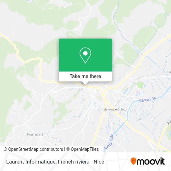 Laurent Informatique map