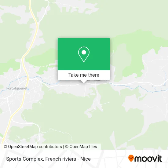 Complexe Sportif map
