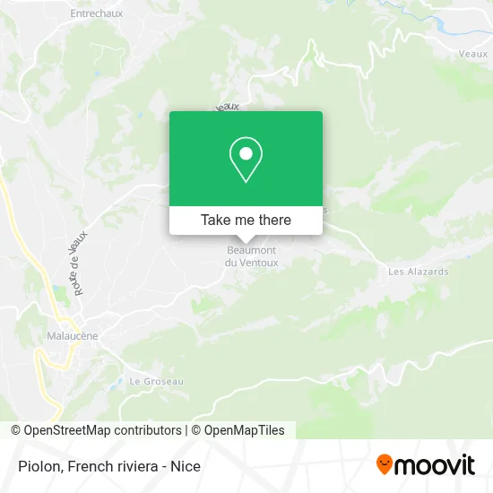 Piolon map