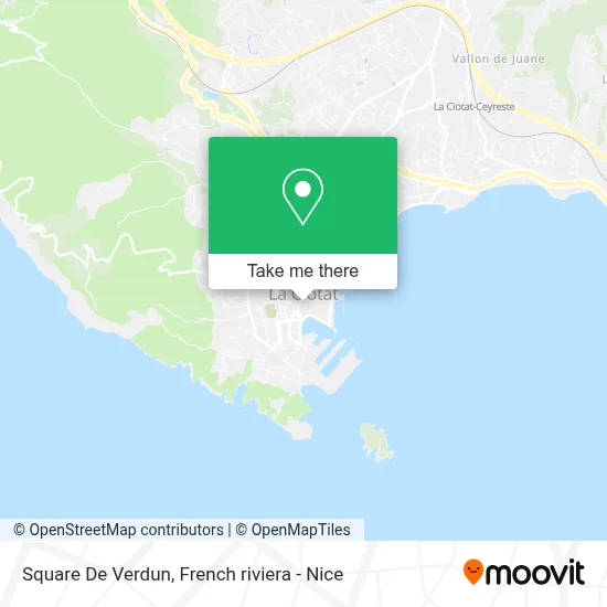 Square De Verdun map