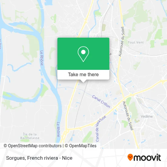 Sorgues map