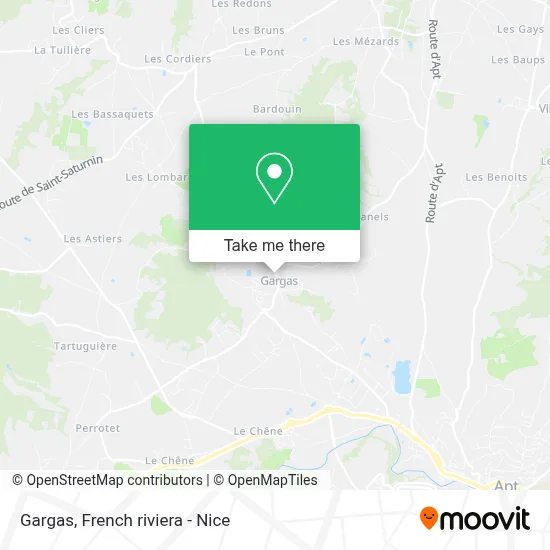 Gargas map