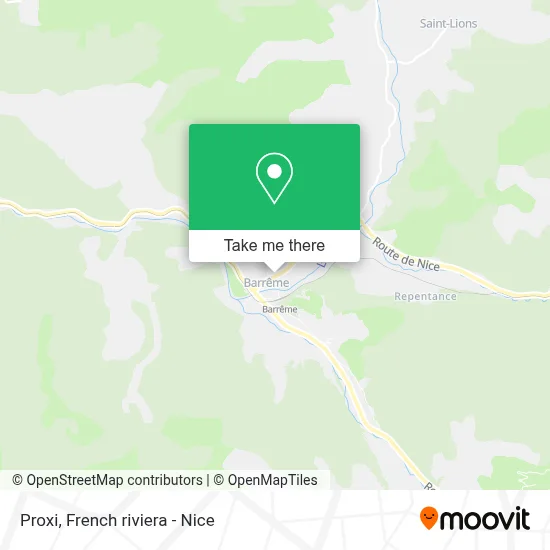 Proxi map