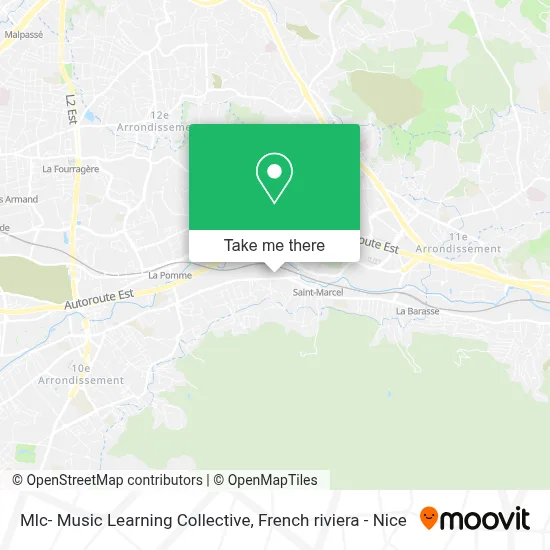 Mlc- Music Learning Collective map