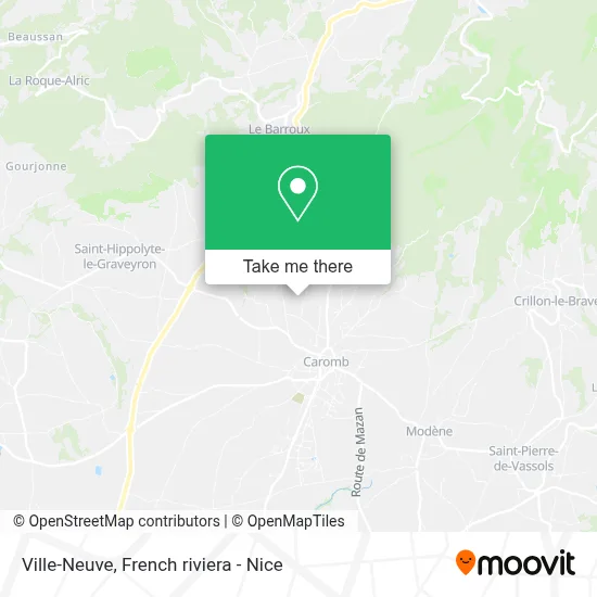 Ville-Neuve map