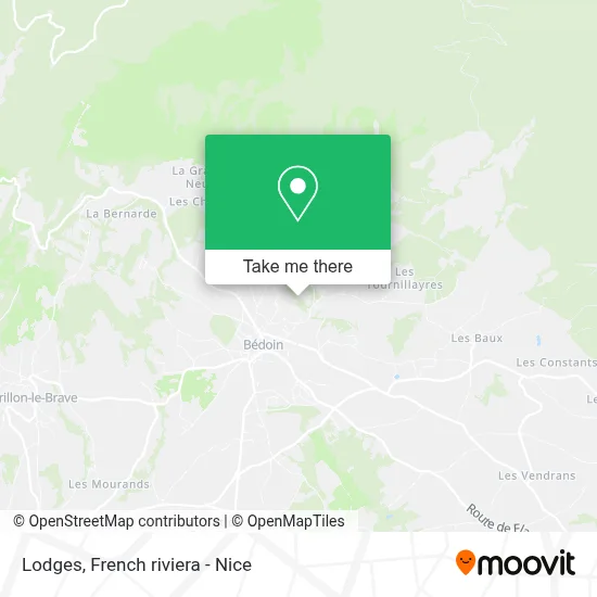 Lodges map