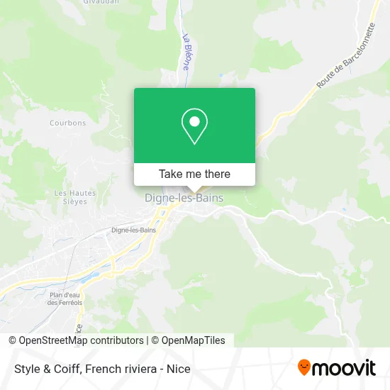 Style & Coiff map