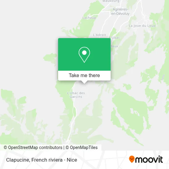Clapucine map