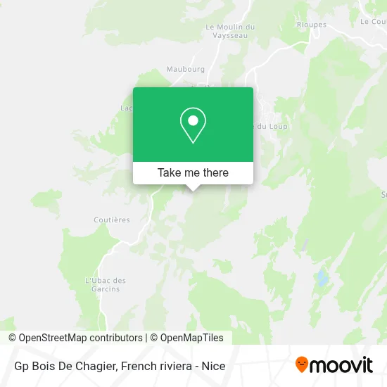 Gp Bois De Chagier map