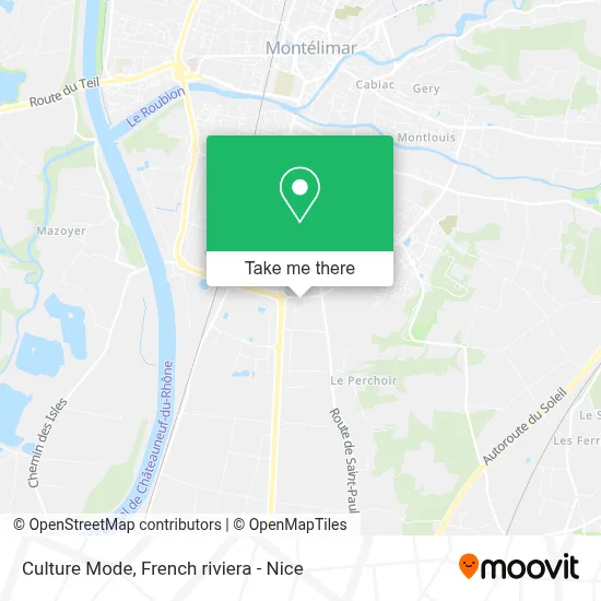 Culture Mode map
