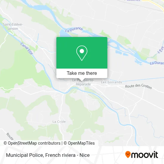Police Municipale map