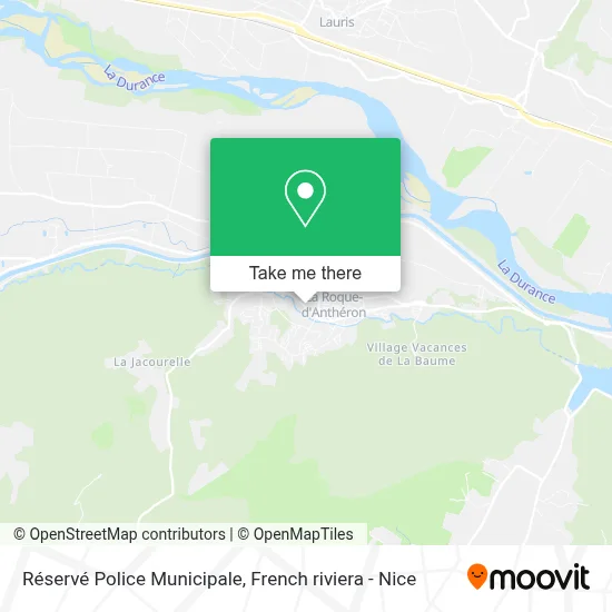 Réservé Police Municipale map