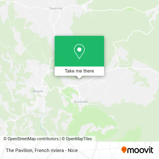 Le Pavillon map