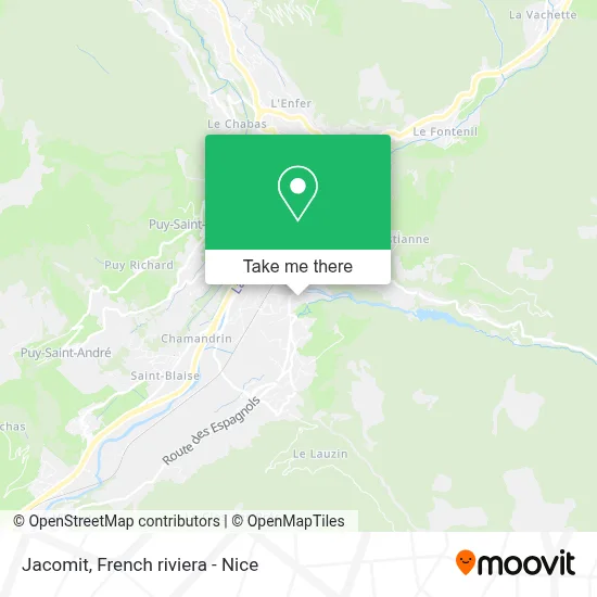 Jacomit map