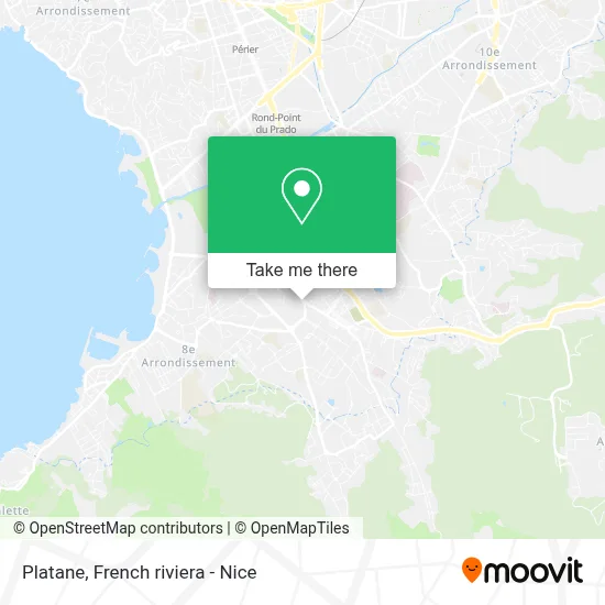 Platane map